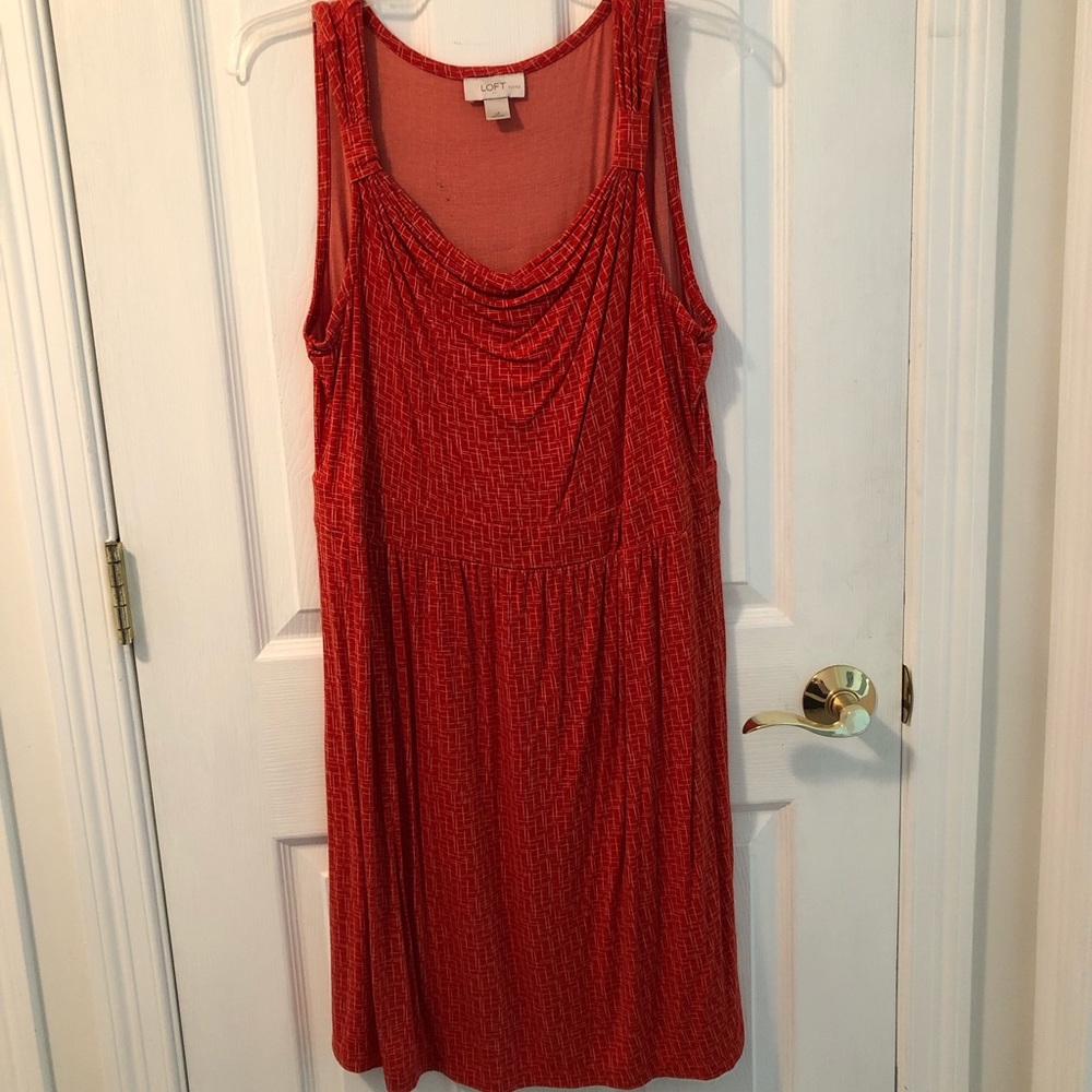 Loft patterned dress
